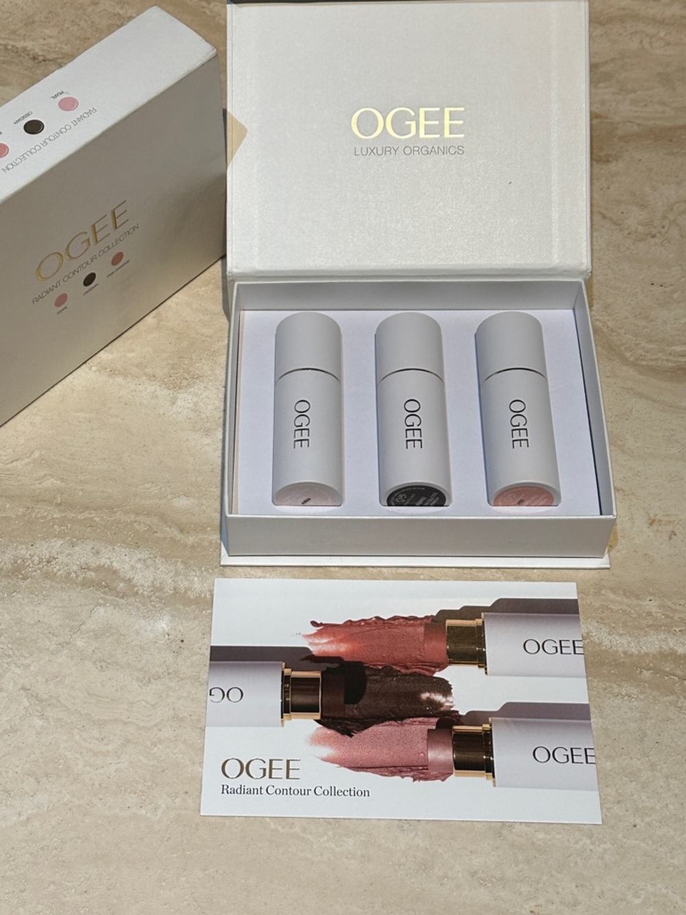 OGEE Luxury Organics Radiant Contour Collection